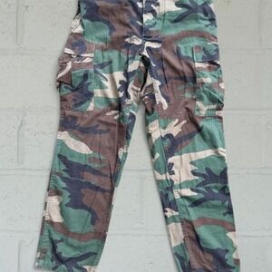 Propper Woodland Camo BDU Cargo Pants Mens Medium Regular 8415-01-184-1351